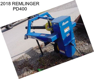 2018 REMLINGER PD400