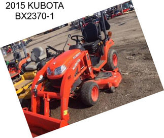 2015 KUBOTA BX2370-1