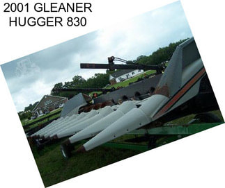 2001 GLEANER HUGGER 830