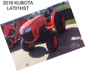 2018 KUBOTA L4701HST