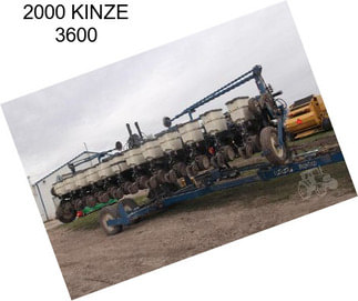 2000 KINZE 3600