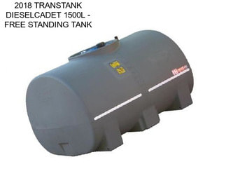 2018 TRANSTANK DIESELCADET 1500L - FREE STANDING TANK