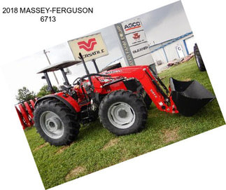 2018 MASSEY-FERGUSON 6713