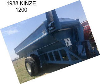 1988 KINZE 1200