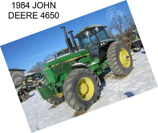 1984 JOHN DEERE 4650