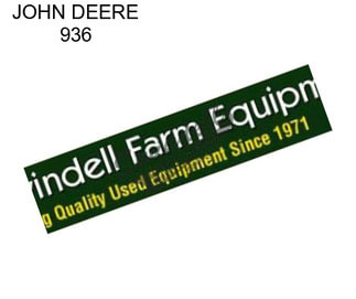 JOHN DEERE 936