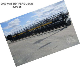 2009 MASSEY-FERGUSON 8200-35