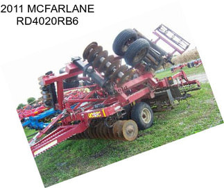 2011 MCFARLANE RD4020RB6