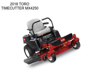 2018 TORO TIMECUTTER MX4250