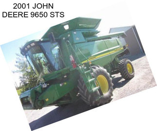 2001 JOHN DEERE 9650 STS