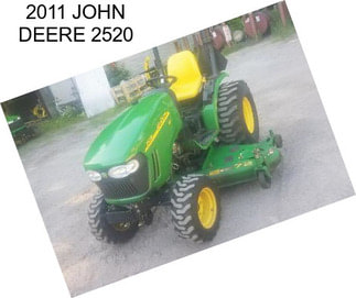 2011 JOHN DEERE 2520