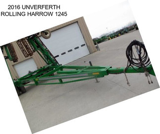 2016 UNVERFERTH ROLLING HARROW 1245