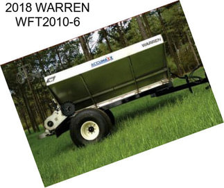 2018 WARREN WFT2010-6