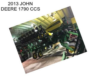 2013 JOHN DEERE 1790 CCS