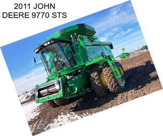 2011 JOHN DEERE 9770 STS