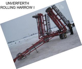 UNVERFERTH ROLLING HARROW I