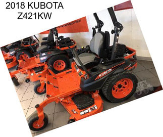 2018 KUBOTA Z421KW