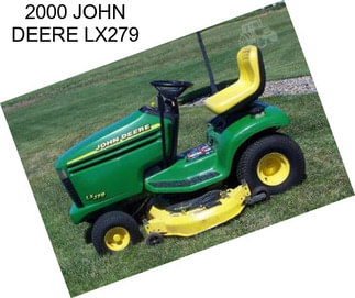 2000 JOHN DEERE LX279