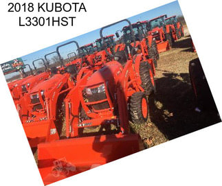 2018 KUBOTA L3301HST