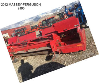 2012 MASSEY-FERGUSON 9195