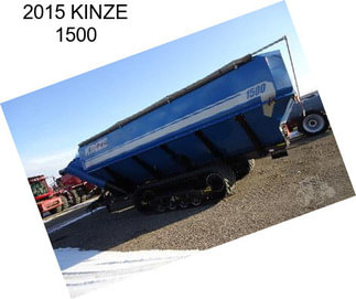 2015 KINZE 1500