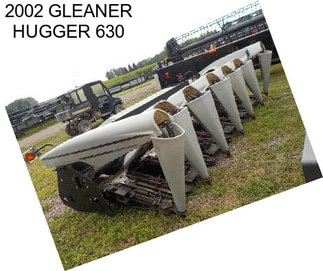 2002 GLEANER HUGGER 630