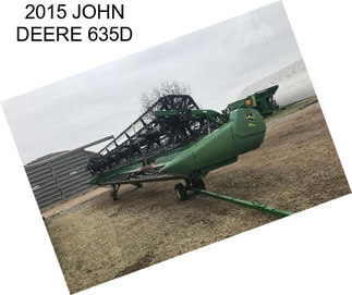 2015 JOHN DEERE 635D