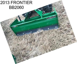 2013 FRONTIER BB2060