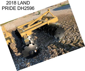 2018 LAND PRIDE DH2596