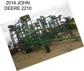 2014 JOHN DEERE 2210