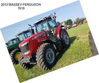 2013 MASSEY-FERGUSON 7619