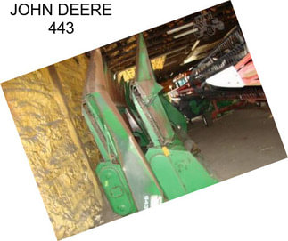 JOHN DEERE 443