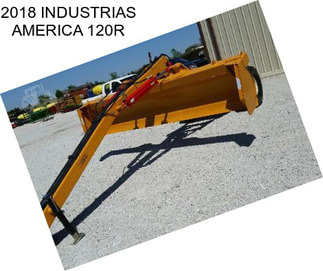 2018 INDUSTRIAS AMERICA 120R