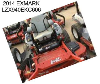 2014 EXMARK LZX940EKC606