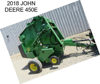 2018 JOHN DEERE 450E
