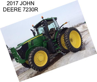 2017 JOHN DEERE 7230R