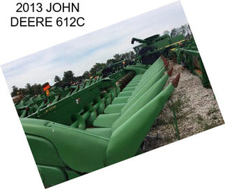 2013 JOHN DEERE 612C