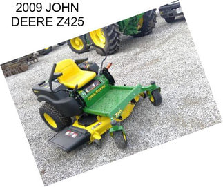 2009 JOHN DEERE Z425