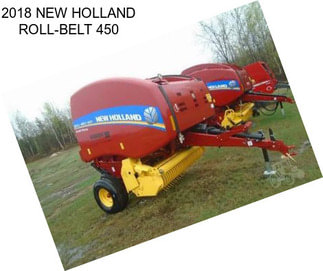 2018 NEW HOLLAND ROLL-BELT 450