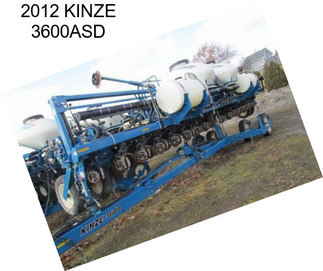 2012 KINZE 3600ASD