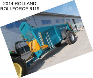 2014 ROLLAND ROLLFORCE 6119