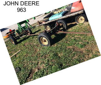 JOHN DEERE 963