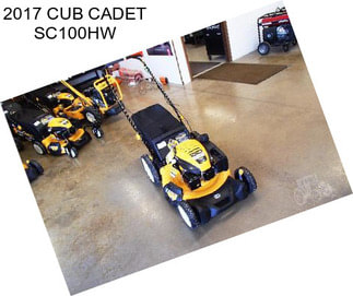 2017 CUB CADET SC100HW