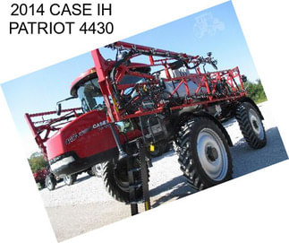 2014 CASE IH PATRIOT 4430