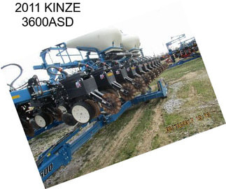 2011 KINZE 3600ASD