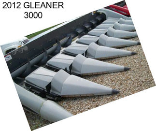 2012 GLEANER 3000