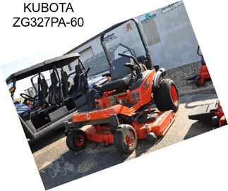 KUBOTA ZG327PA-60