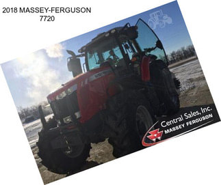 2018 MASSEY-FERGUSON 7720