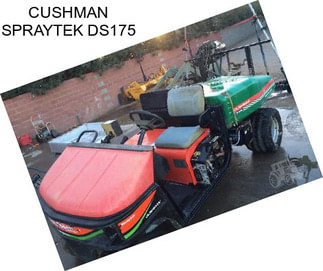 CUSHMAN SPRAYTEK DS175