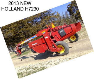 2013 NEW HOLLAND H7230